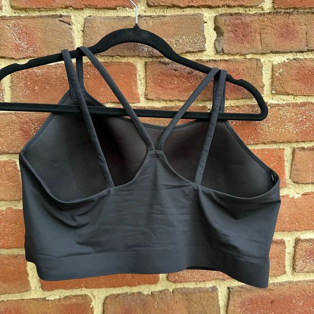 SOMA Sport Longline Yoga Sports Bra black Wireless Women’s XXL NEW